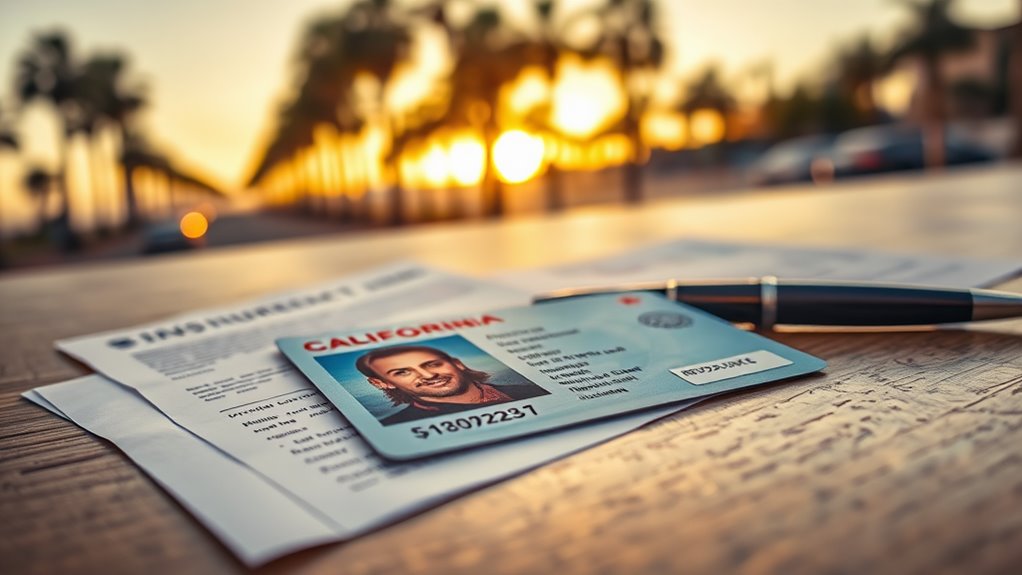 california sr22 insurance requirements