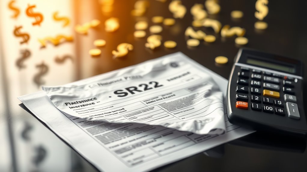 sr22 impacts insurance premiums