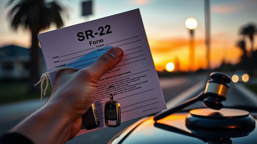 sr 22 insurance requirement explained