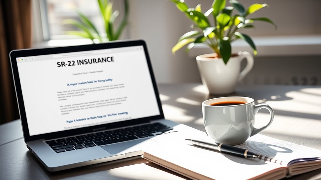 sr 22 insurance requirement explained